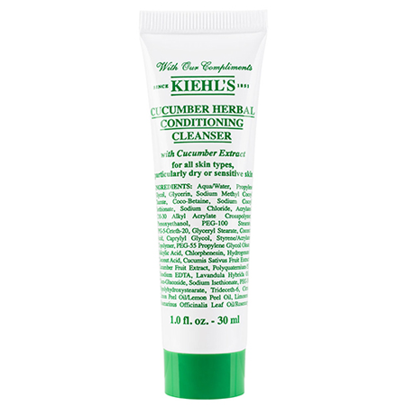 Kiehl's, Kiehl's Cucumber Herbal Conditioning Cleanser, Kiehl's Cucumber Herbal Conditioning Cleanser รีวิว, Kiehl's Cucumber Herbal Conditioning Cleanser ราคา, Kiehl's Cucumber Herbal Conditioning Cleanser 30 ml., Kiehl's Cucumber Herbal Conditioning Cleanser 30 ml. เคลนเซอร์สูตรอ่อนโยน สกัดจากแตงกวา เหมาะสำหรับผิวแห้งและผิวบอบบางที่มีแนวโน้มแพ้ง่าย